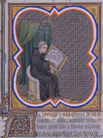 Medieval Illuminated text